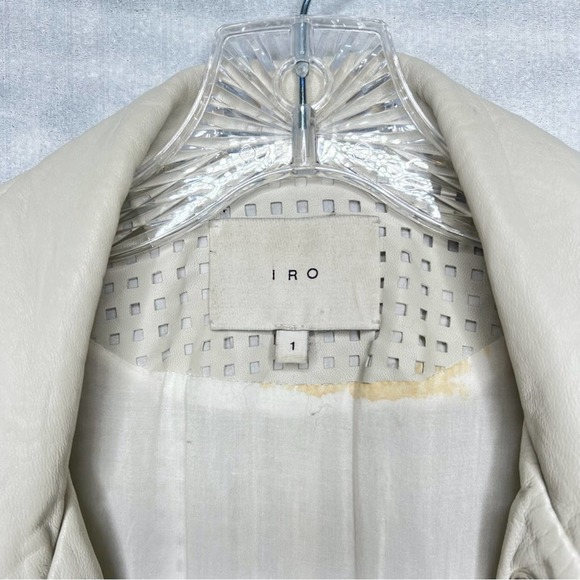 IRO Perforated Leather Jacket - Picture 4 of 10